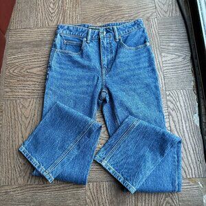 NEW Alexander Wang high-rise straight-leg jeans Size 26